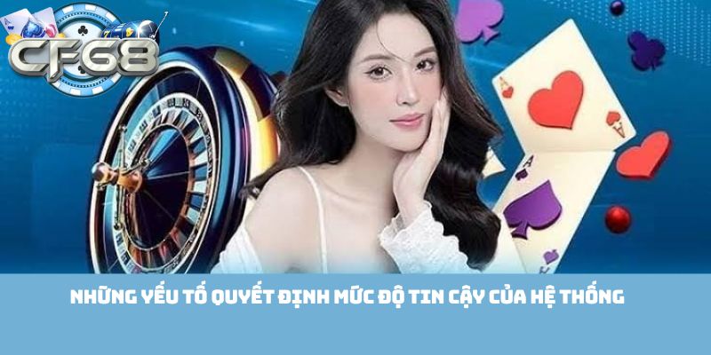 Những yếu tố quyết định mức độ tin cậy của hệ thống
