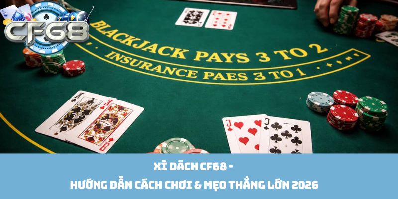 Xì Dách Cf68 - Hướng Dẫn Cách Chơi & Mẹo Thắng Lớn 2026